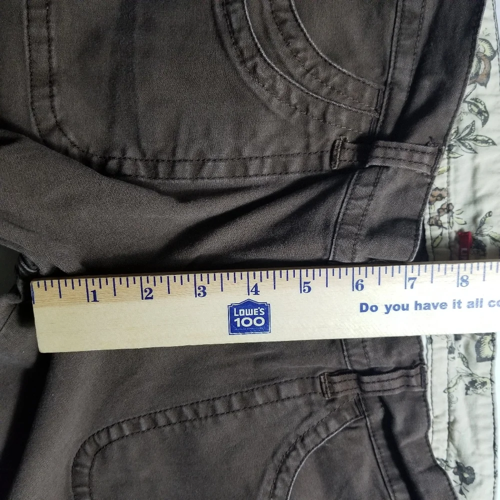 UNIONBAY BROWN PANTS SIZE 11 - Picture 8 of 13